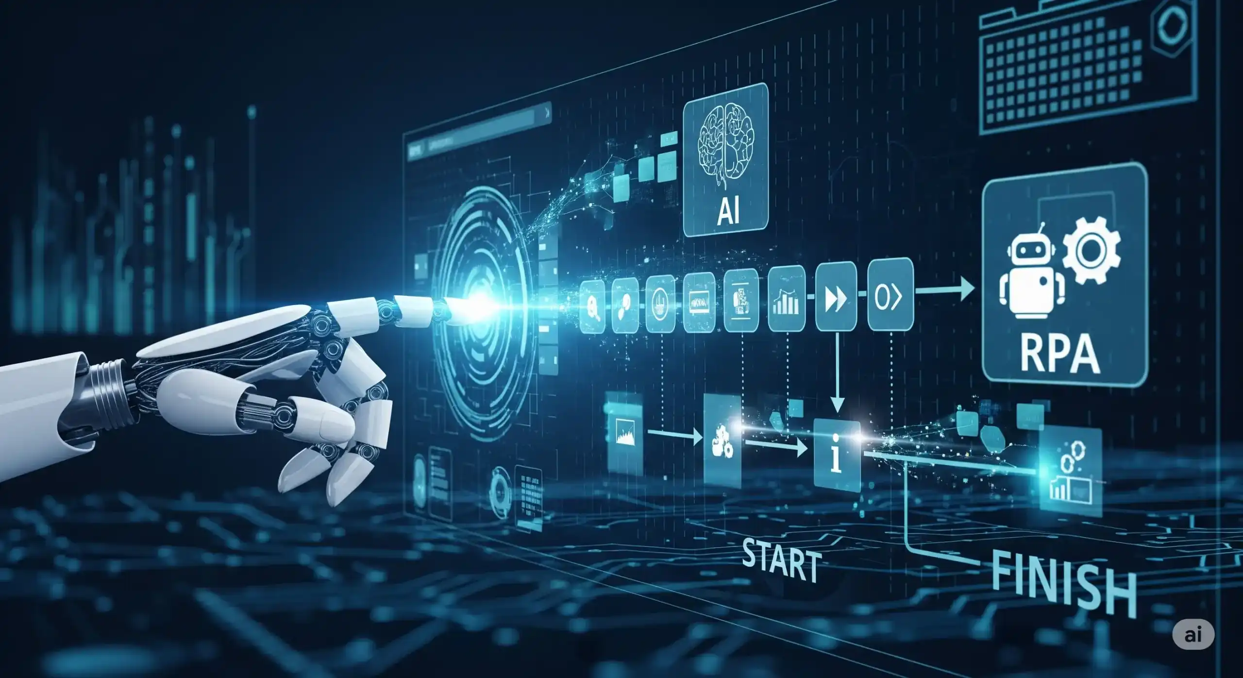 Automatización de Procesos con IA y RPA (Robotic Process Automation)