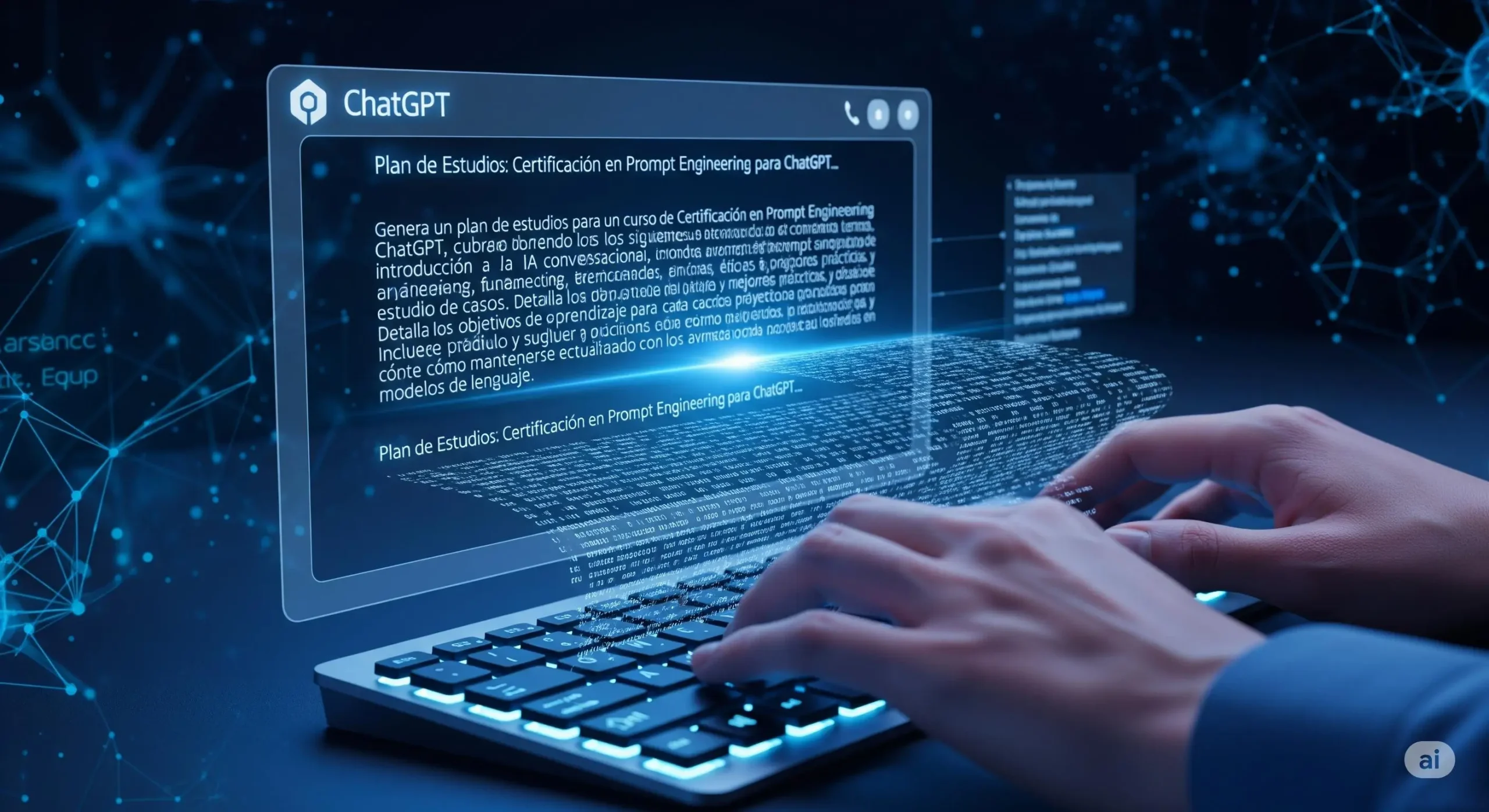 Certificación en Prompt Engineering para ChatGPT