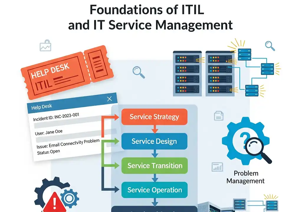 Fundamentos de ITIL y gestión de servicios de TI