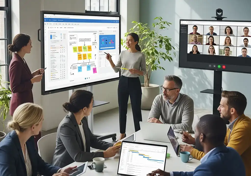 Herramientas colaborativas en entornos empresariales