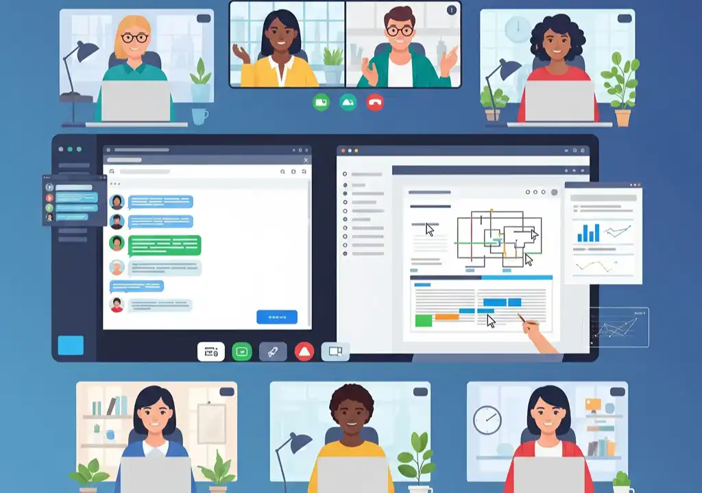Herramientas colaborativas para equipos remotos
