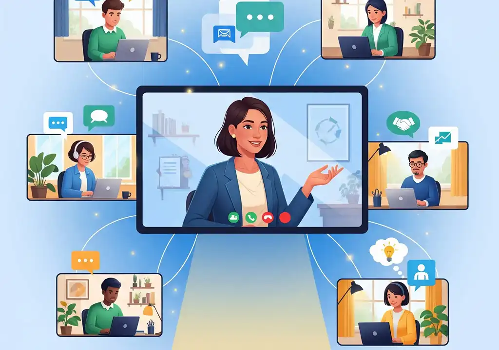 Liderazgo digital y gestión de equipos remotos
