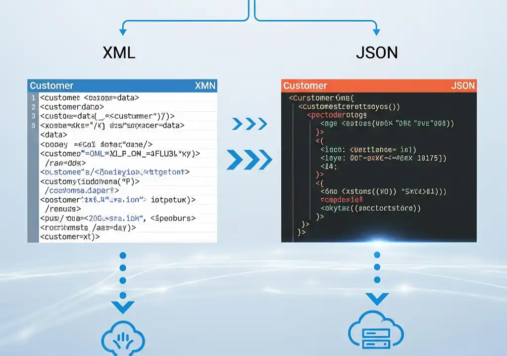 XML y JSON para integraciones