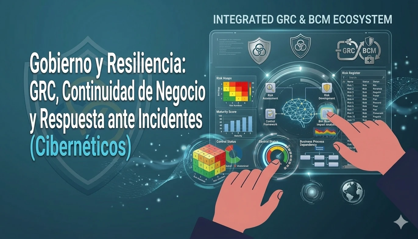 Gobierno y Resiliencia: GRC, Continuidad de Negocio y Respuesta ante Incidentes Cibernéticos