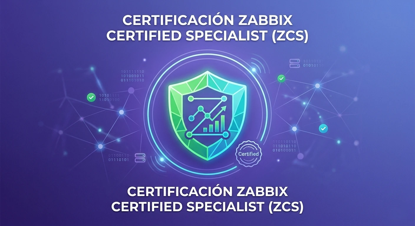 Certificación Zabbix Certified Specialist (ZCS)