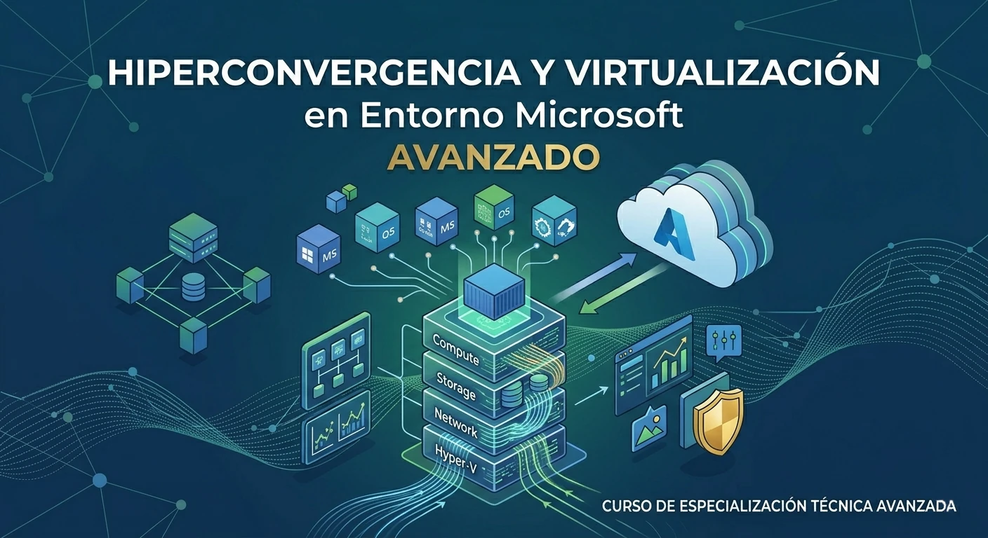 Hiperconvergencia y Virtualización en Entorno Microsoft - Avanzado
