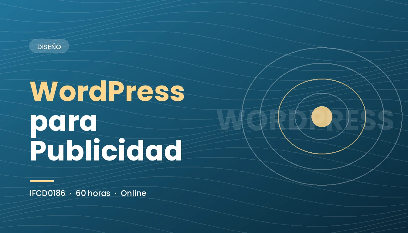 WordPress para Publicidad (IFCD0186)