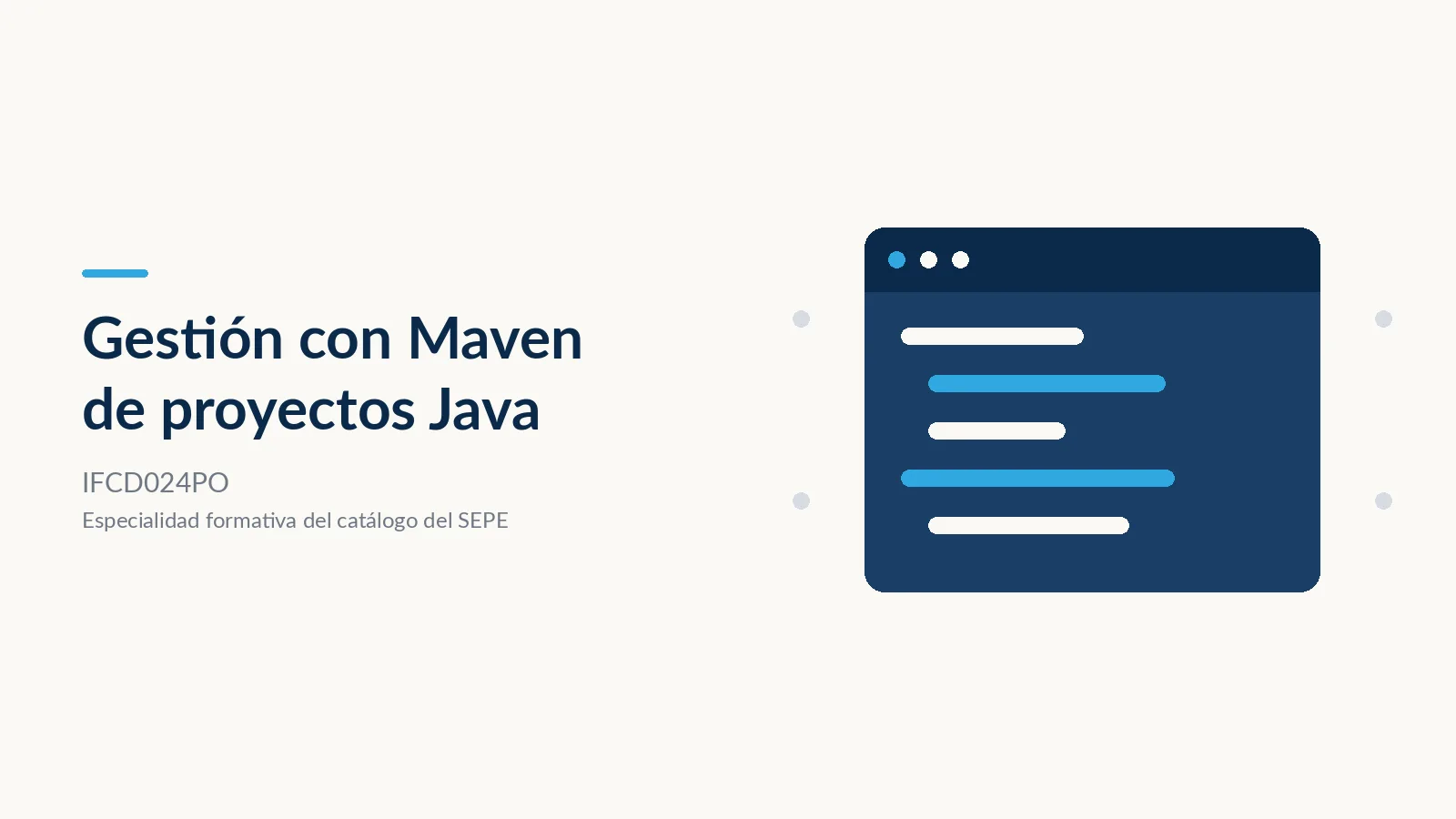 Gestión con Maven de Proyectos Java (IFCD024PO)