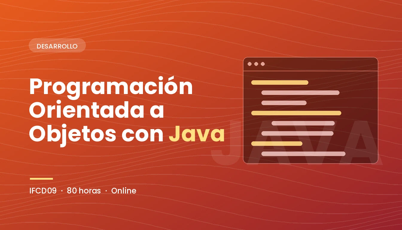 Programación Orientada a Objetos con Java (IFCD09)