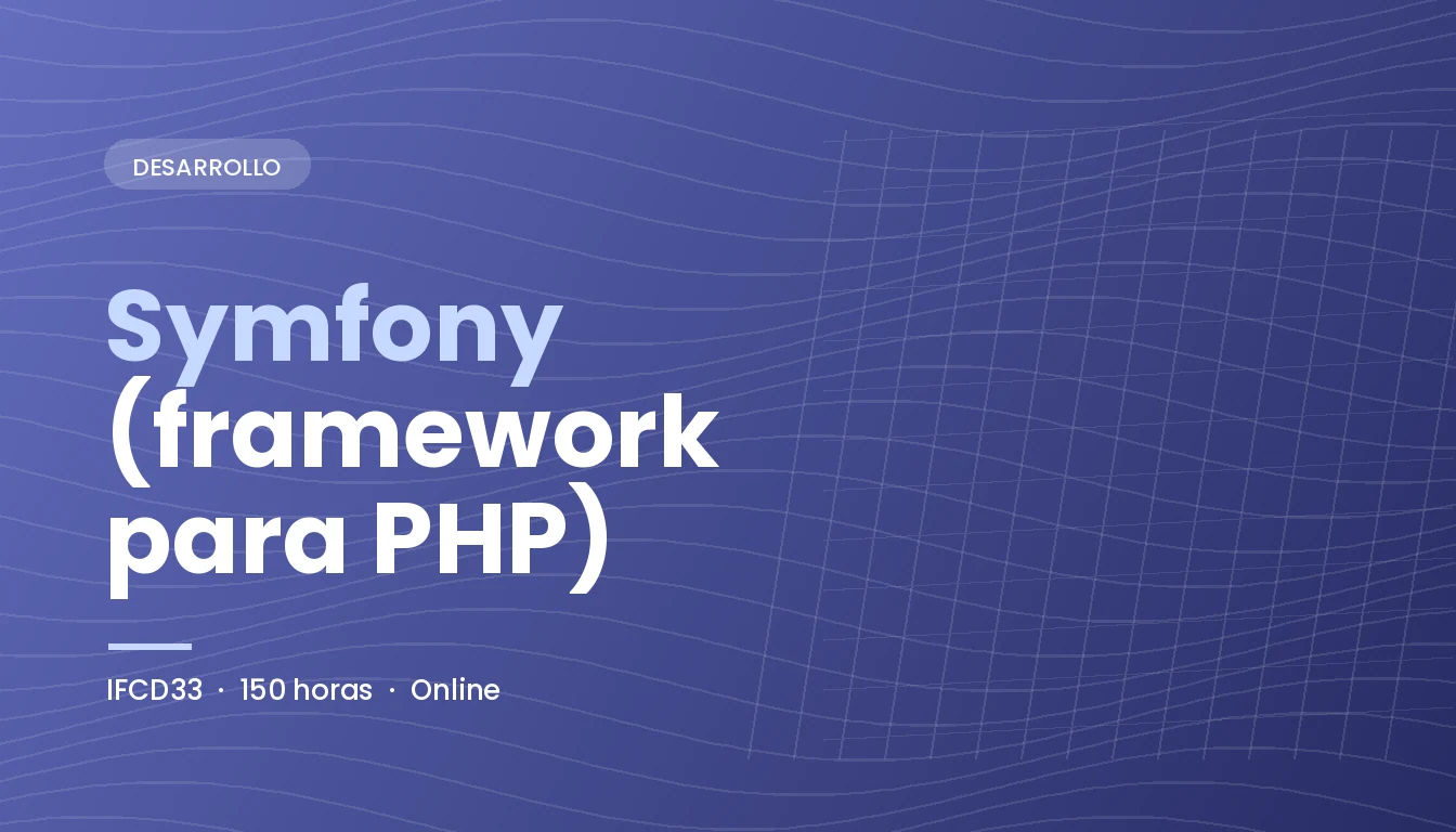 Symfony (Framework para PHP) (IFCD33)