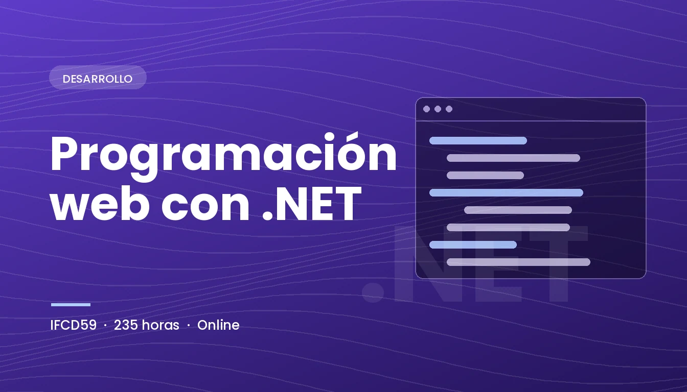 Programación Web con .NET (IFCD59)