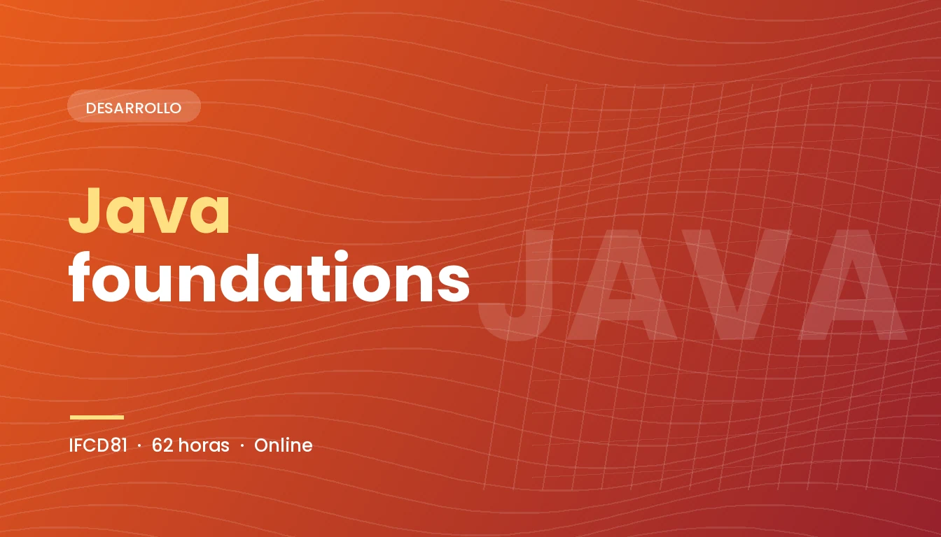 Java Foundations (IFCD81)