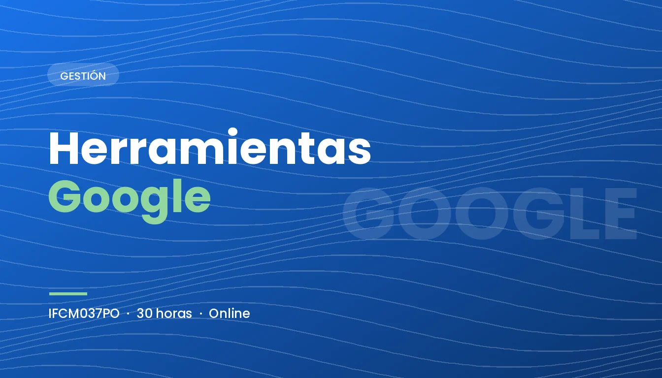 Herramientas Google (IFCM037PO)