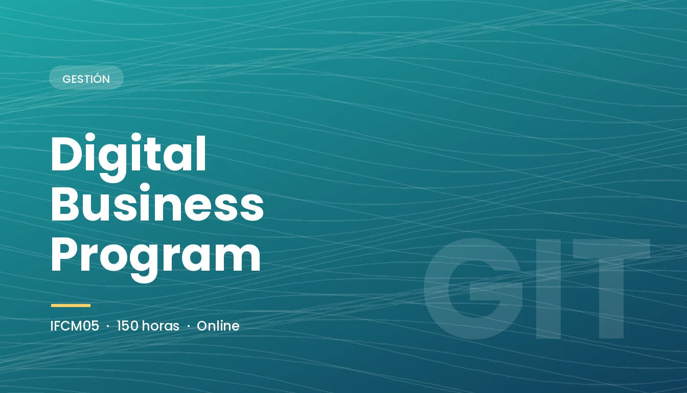 Digital Business Program (IFCM05)