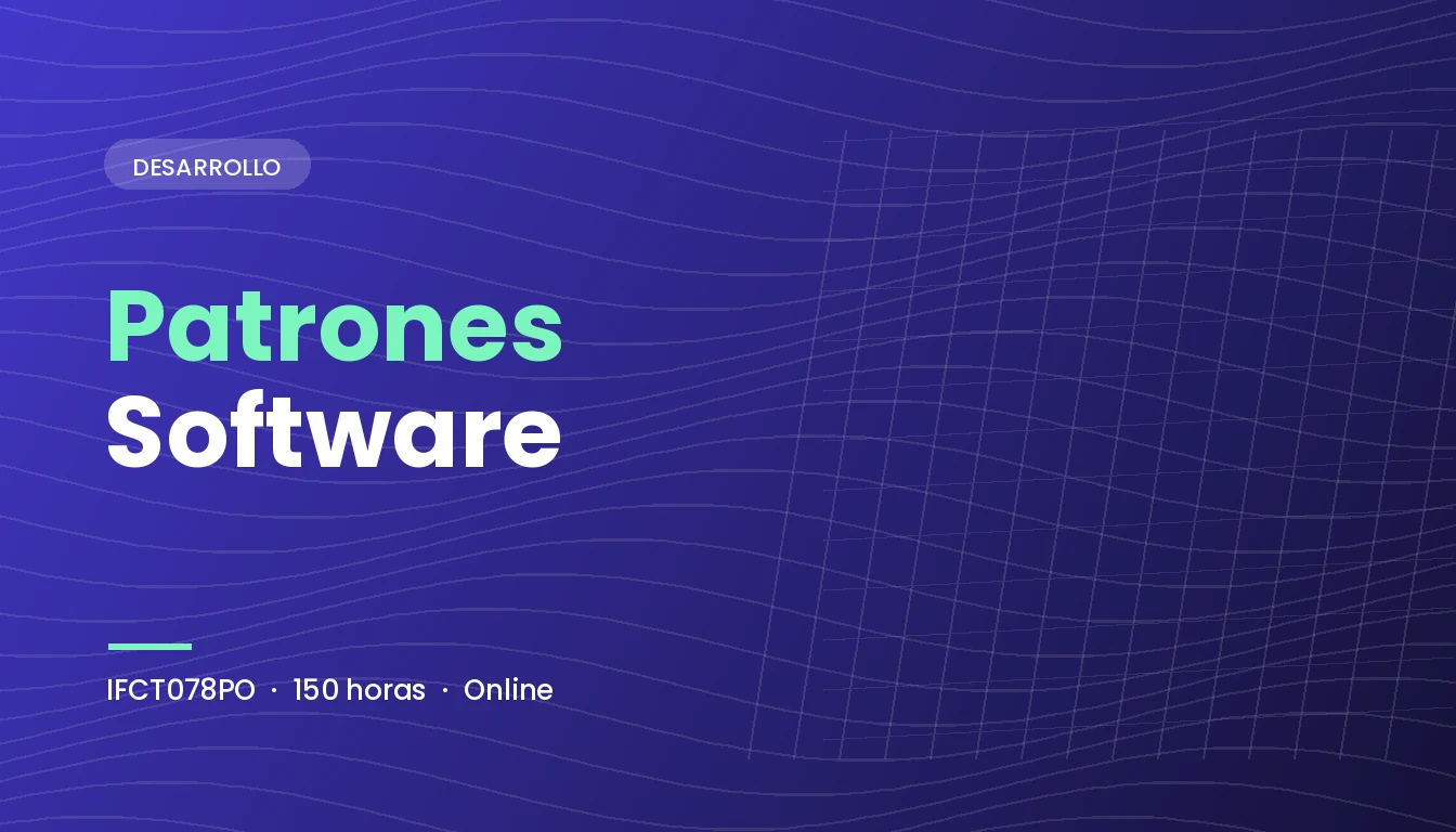 Patrones Software (IFCT078PO)