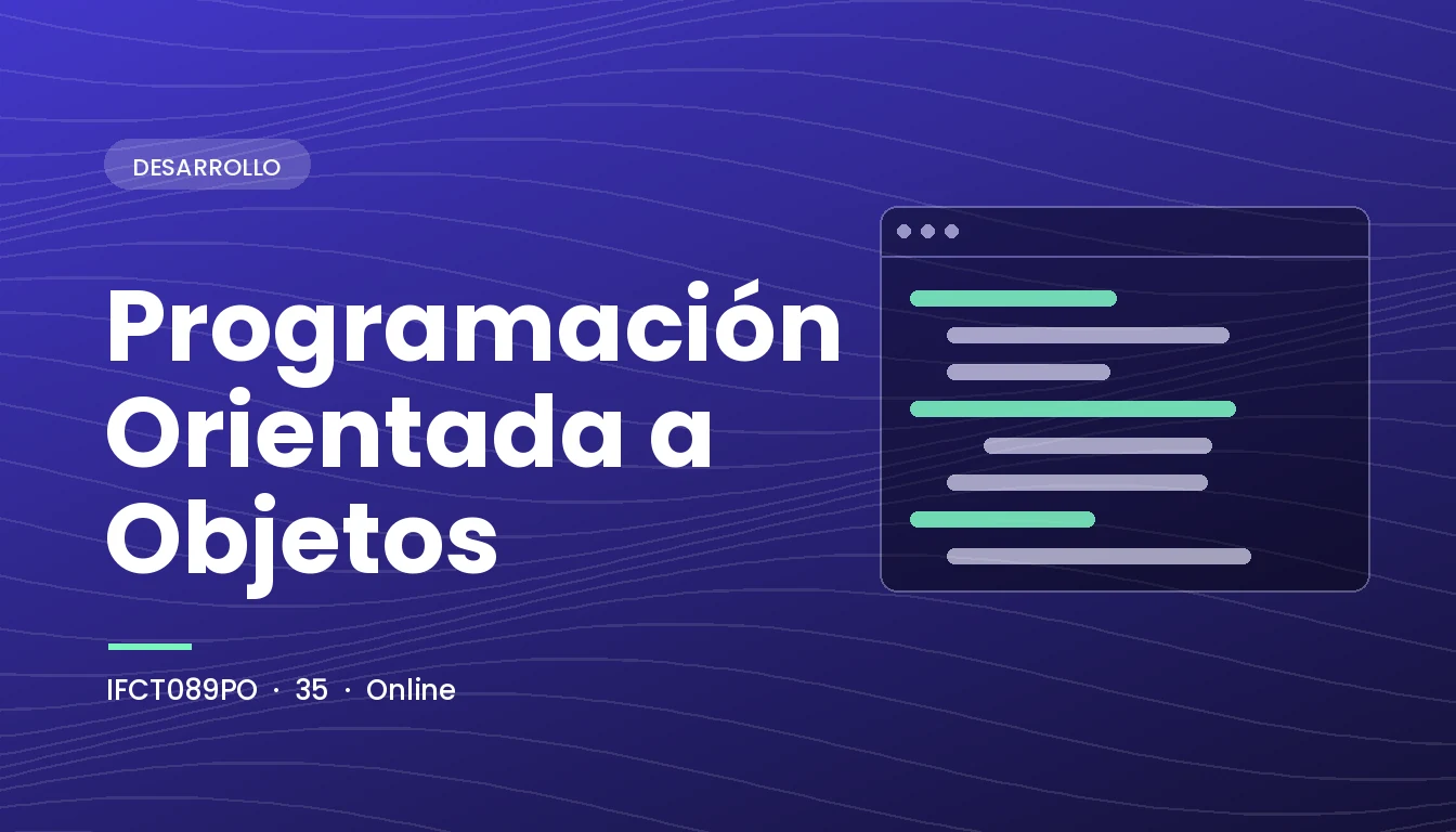 Programación Orientada a Objetos (IFCT089PO)