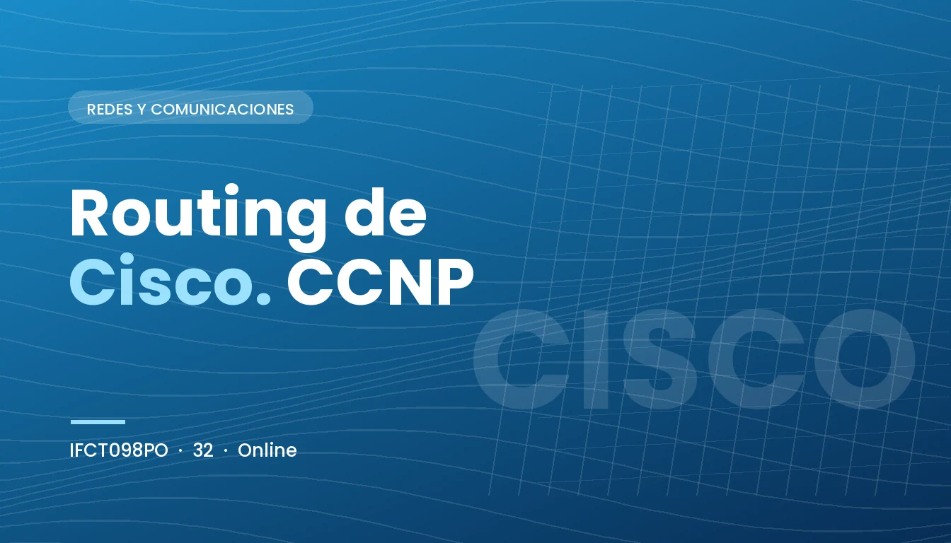 Routing de Cisco. CCNP (IFCT098PO)