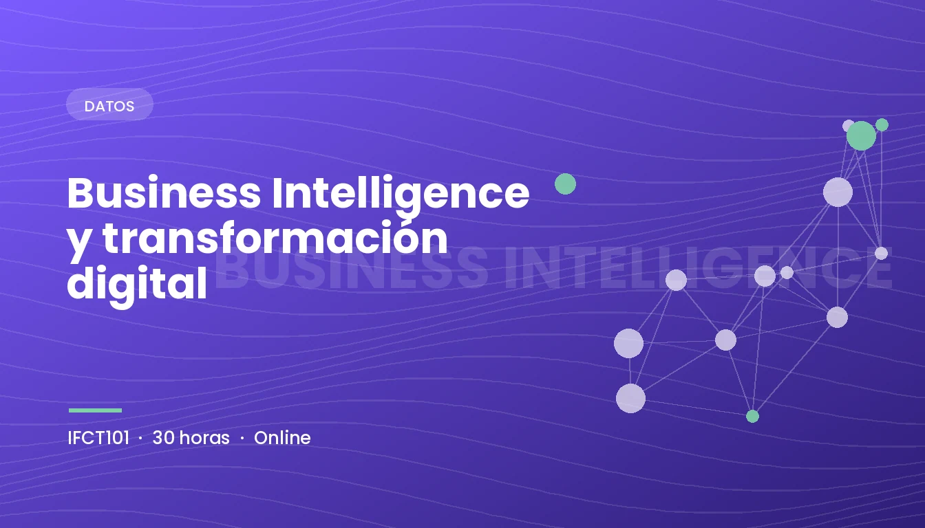 Business Intelligence y Transformación Digital (IFCT101)