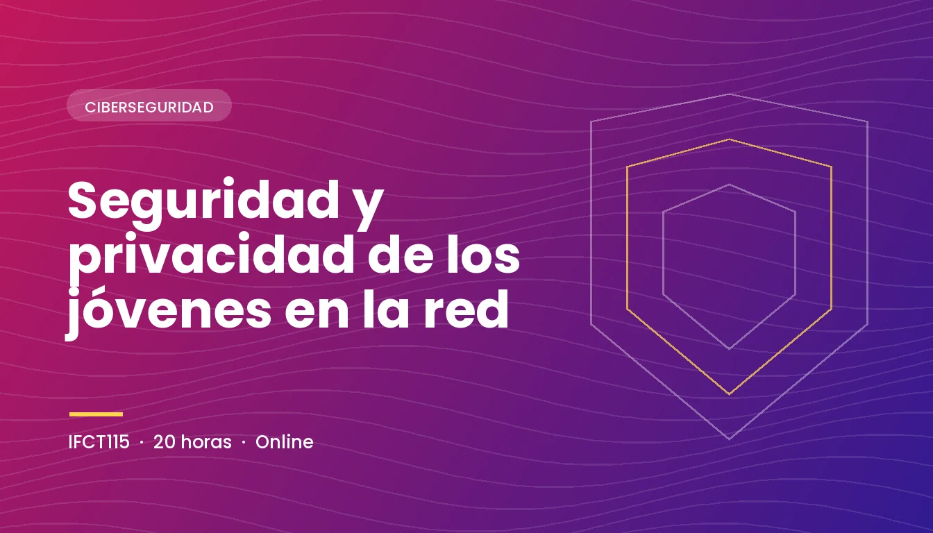 Seguridad y Privacidad de los Jóvenes en la Red (IFCT115)