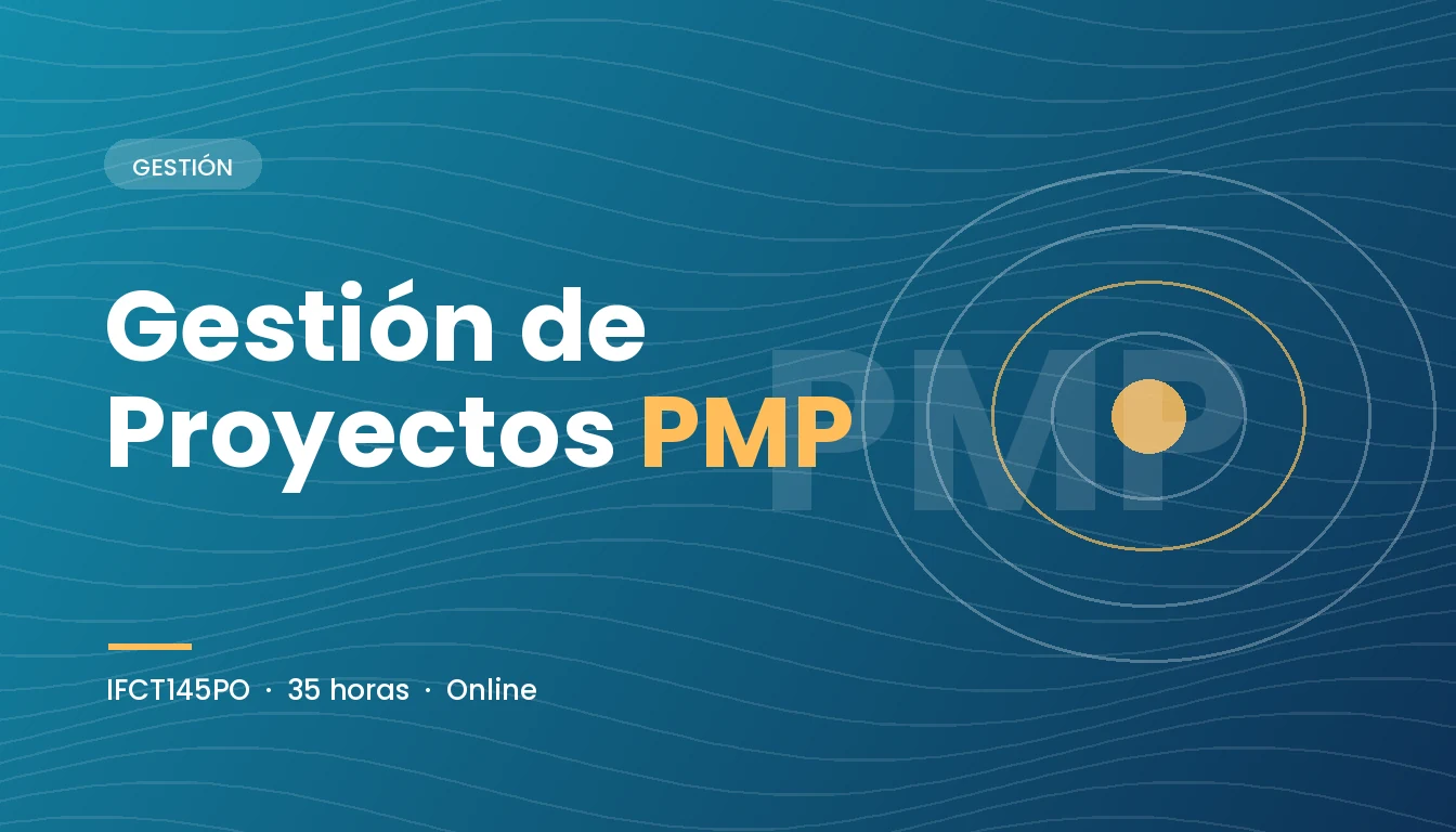 Gestión de Proyectos PMP (IFCT145PO)