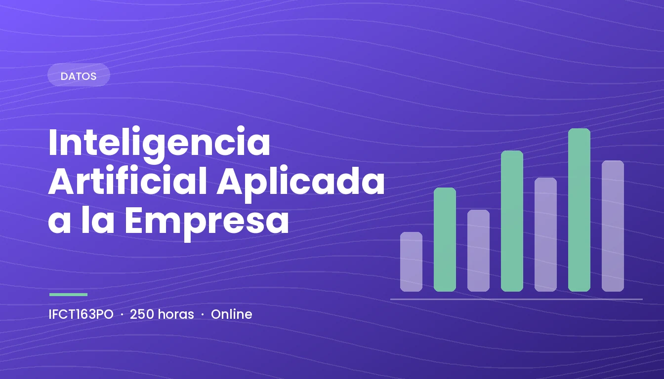Inteligencia Artificial Aplicada a la Empresa (IFCT163PO)